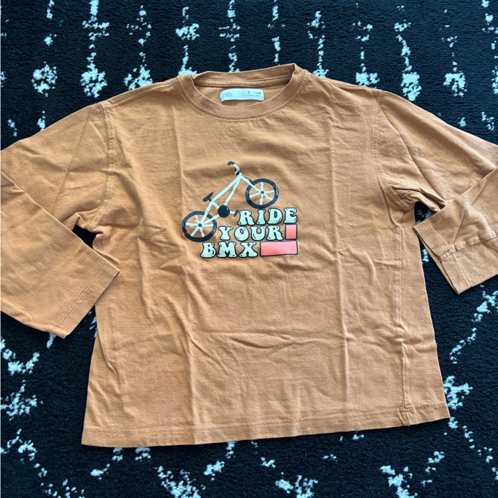 LAST CHANCE - Boys Zara Long Sleeve T shirt Bundle Size 8 - Picture 2 of 3